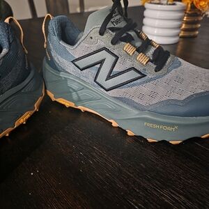 New Balance Athletic Shoes - Gray and Blue